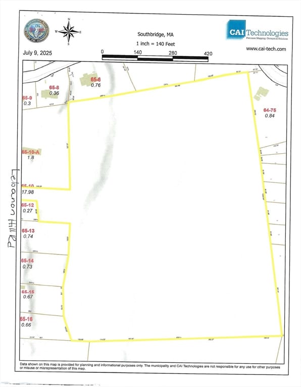0-bed Land at 0 Lebanon Hill Rd, Southbridge