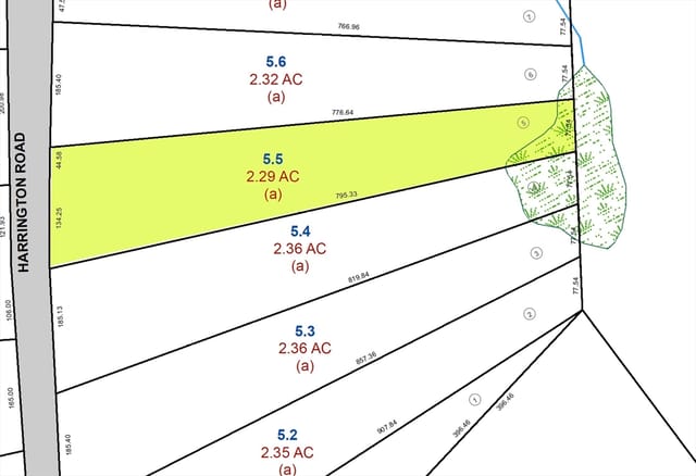 Terreno de 0 quartos em Lot 5 Harrington Road, Charlton