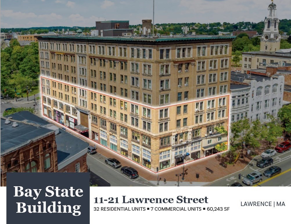 64-bed Multi-Family at 11-21 Lawrence Street, Lawrence