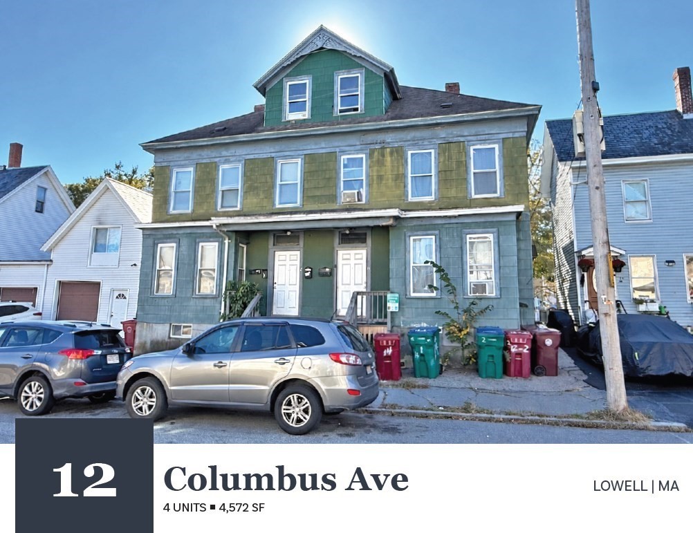 7-bed Multi-Family at 12 Columbus Ave, Lowell