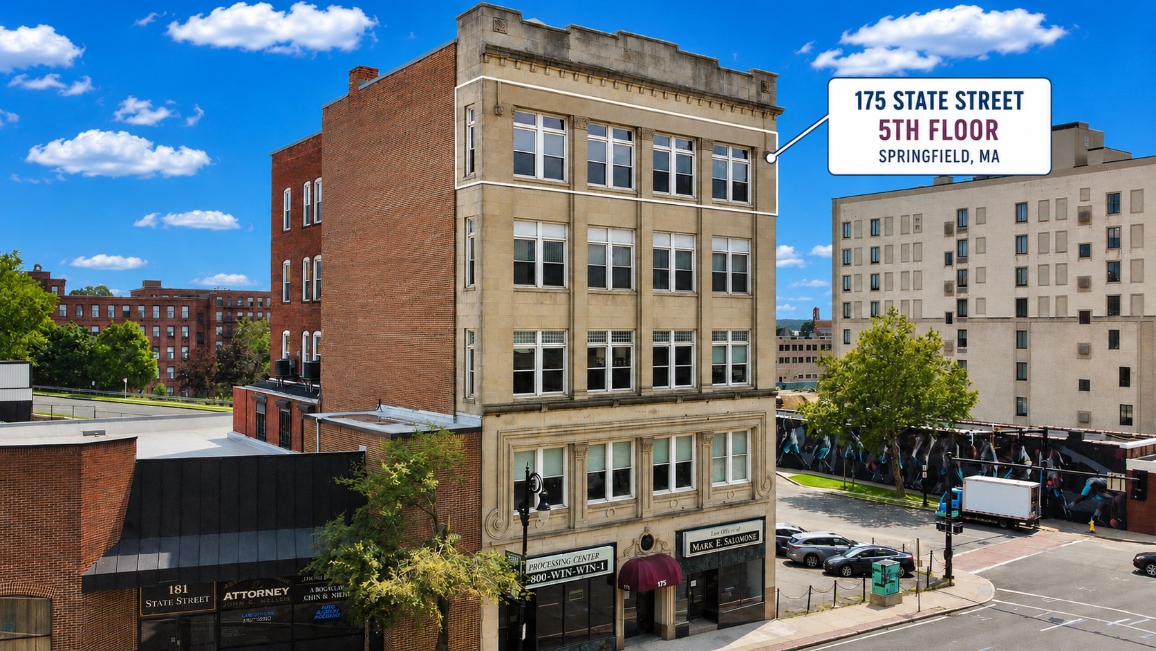 Comercial de 0 quartos em 175 State St, Springfield