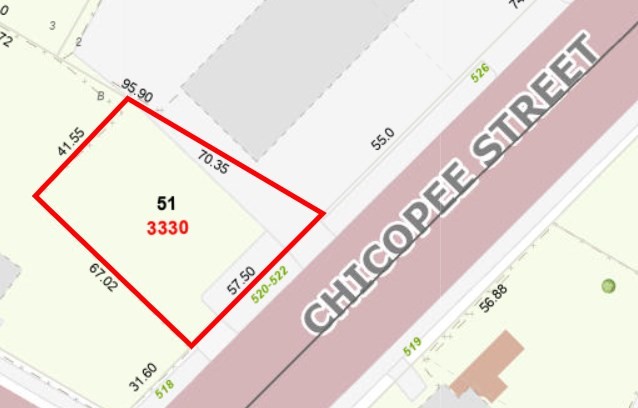 Terreno de 0 quartos em 520 Chicopee St, Chicopee