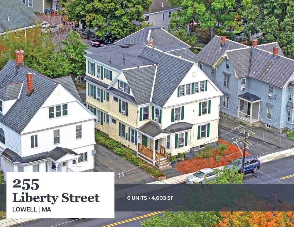 6-bed Multi-Family at 255 Liberty Street, Lowell